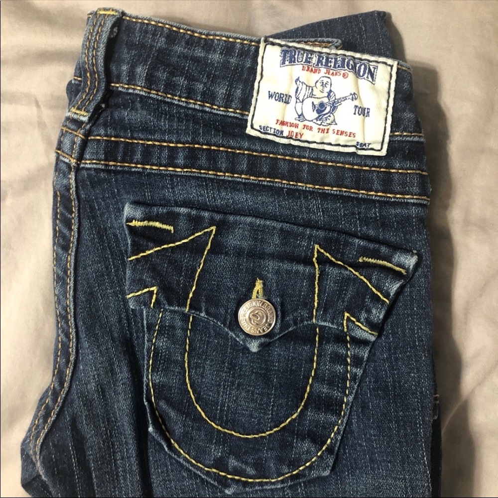 True Religion Boot Cut Jeans. Size 26. Made in USA